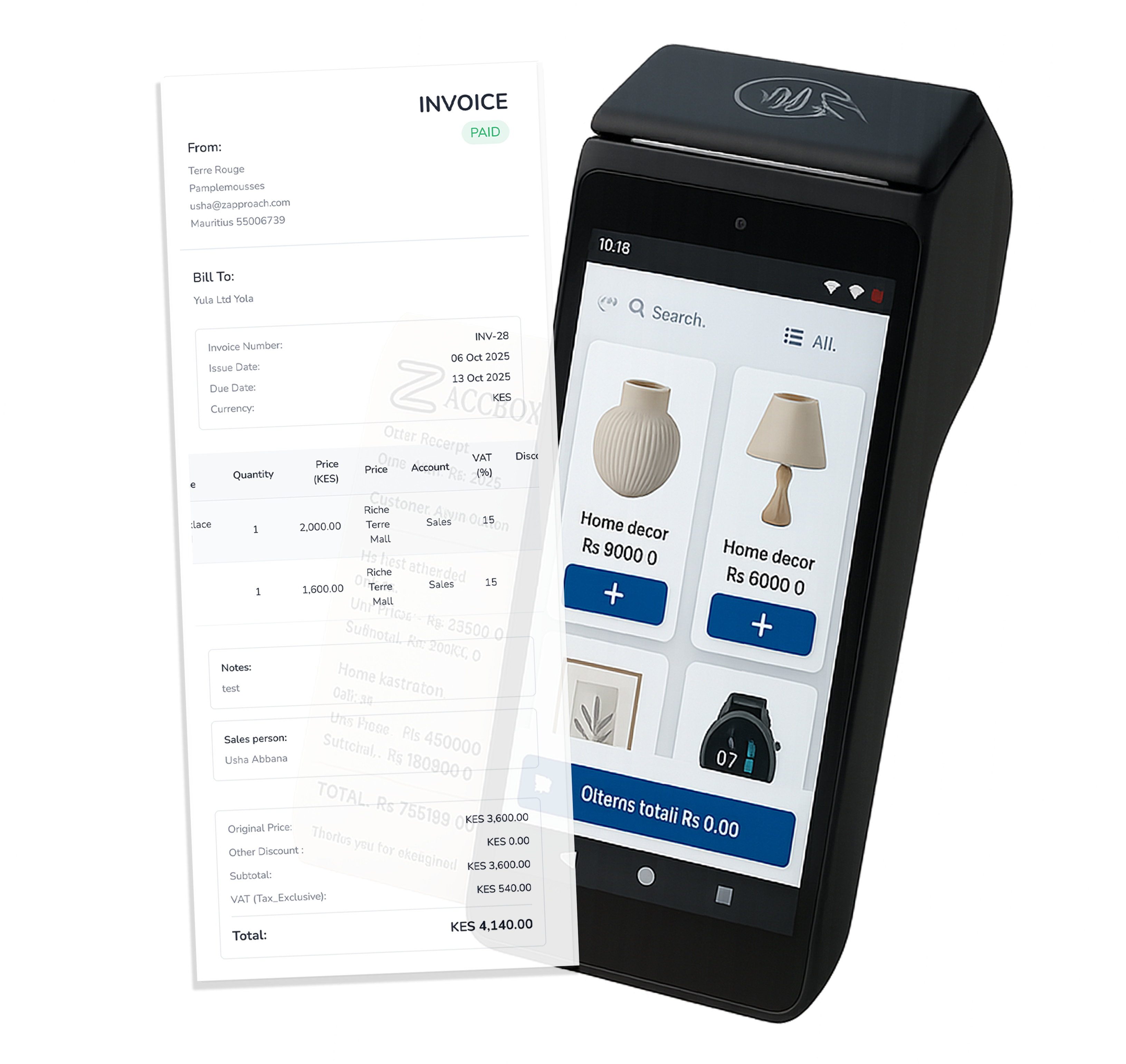 Point of sale device